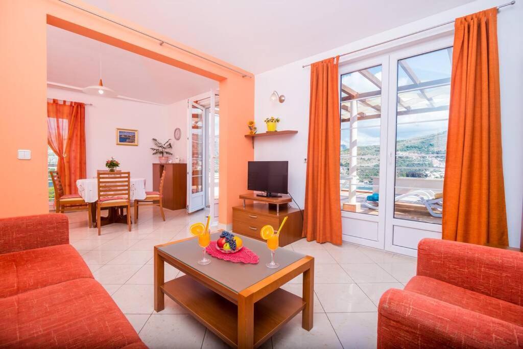 Modern Villa With Swimming Pool - Penthouse Dubrovnik Eksteriør billede